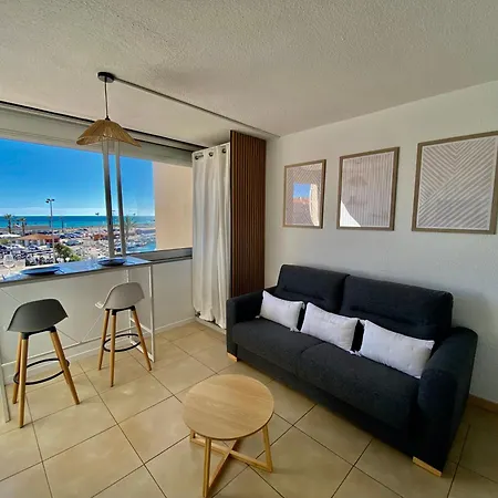 Le Vista Mare - Vue Port Avec Place De Parking شقة سان سيبريان