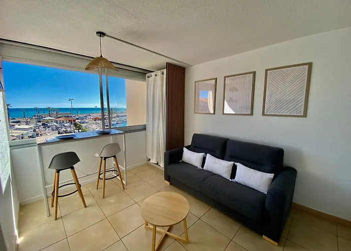 Le Vista Mare - Vue Port Avec Place De Parking Διαμέρισμα Saint-Cyprien (Pyrenees-Orientales)
