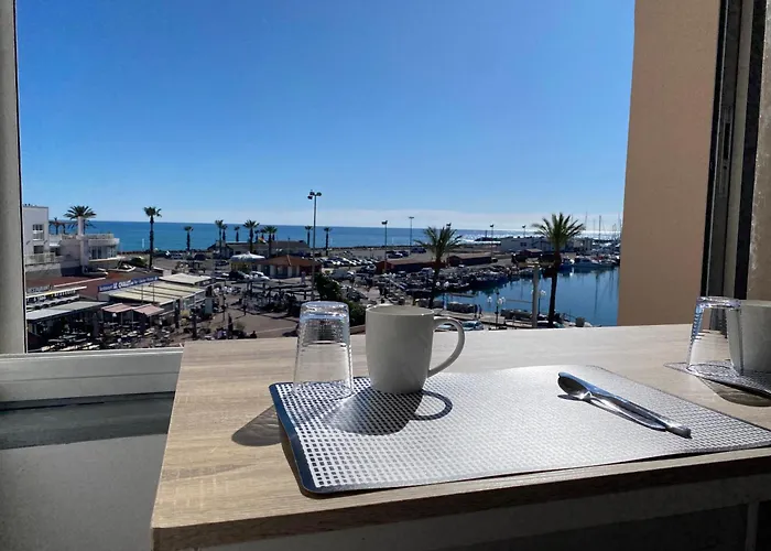 Le Vista Mare - Vue Port Avec Place De Parking *